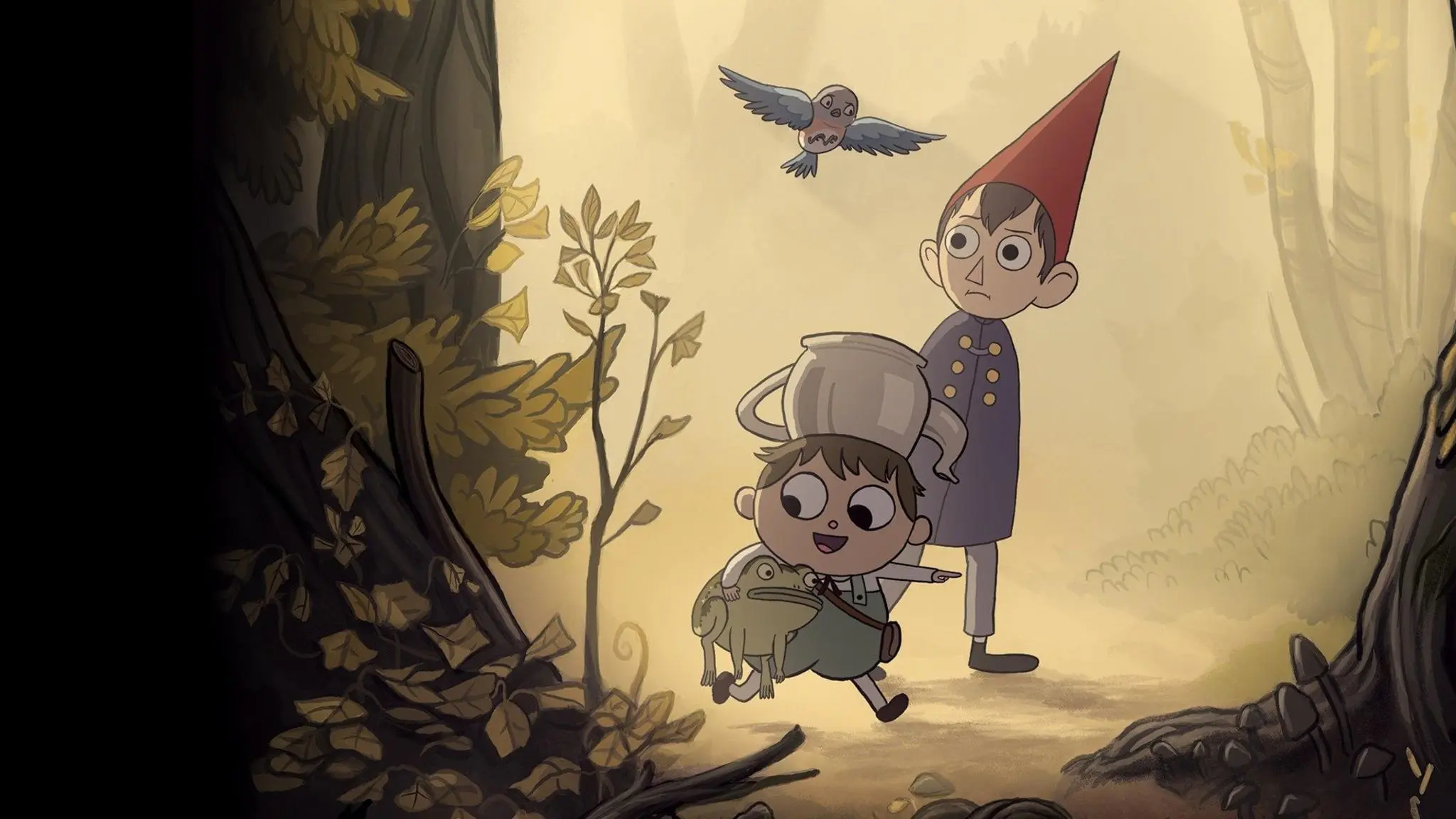 Смотреть По ту сторону изгороди (Over the Garden Wall, 2014, Сериал - 1 ...