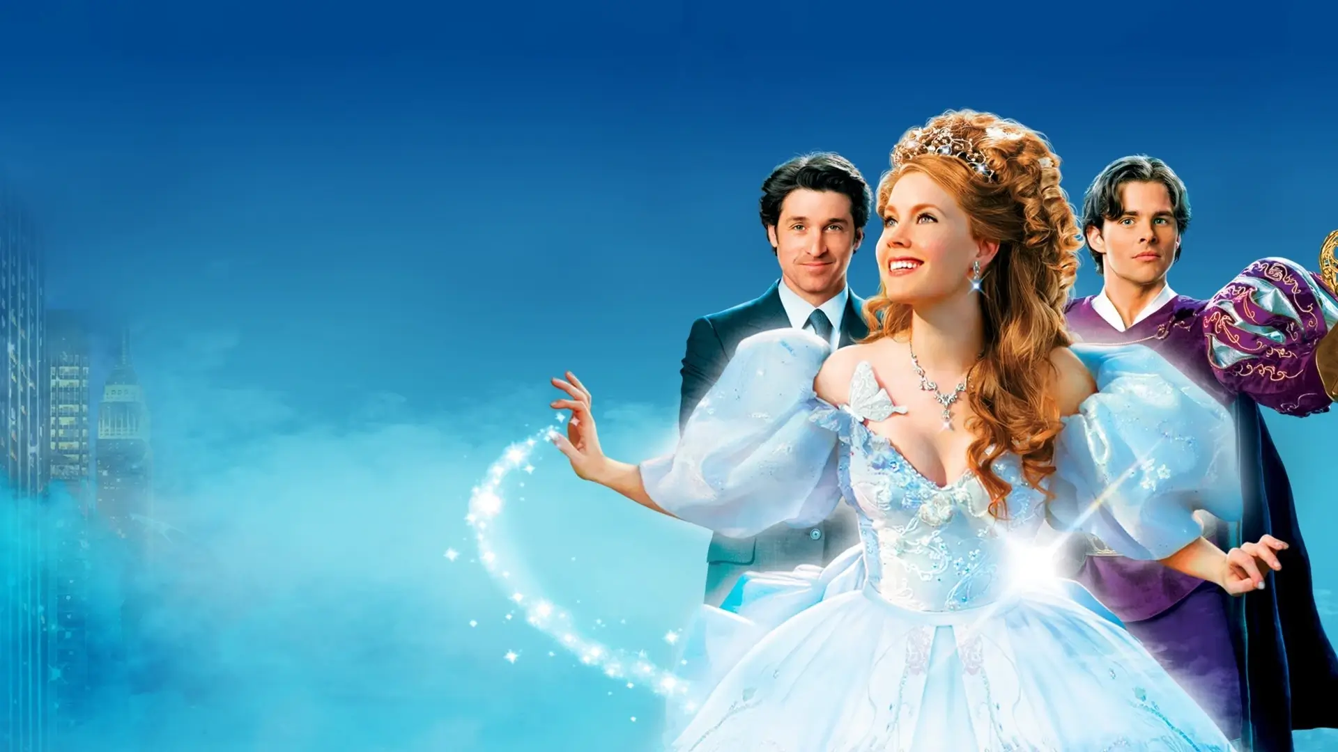 Смотреть Зачарованная (Enchanted, 2007) на английском с субтитрами онлайн в  хорошем качестве Full HD 720 и 1080